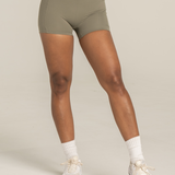 Wrap Booty Short 4" - Tuscan Olive