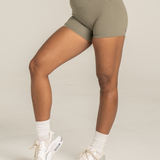 Wrap Booty Short 4" - Tuscan Olive