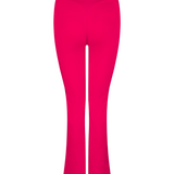 Wrap Flare Legging - Plastic Pink