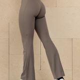 Wrap Flare Legging - Tarmac