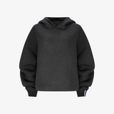 A glimpse of the pool: Modal Oversized Hoodie in Slate Marle. Contents vary.