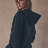 Modal Oversized Hoodie - Carbon