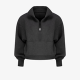A glimpse of the pool: Modal Club Pullover in Slate Marle. Contents vary.