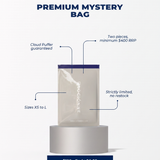 Premium Mystery Bag, Cloud Puffer guaranteed, two pieces minimum $400 RRP, $199, ends 6 September